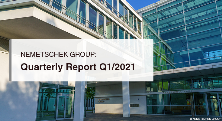 Our strategic partners Nemetschek Group report a flying start to 2021's Q1